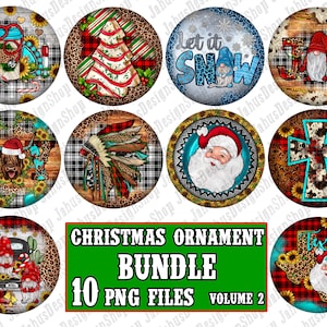 Christmas ornament png sublimation design bundle, Christmas ornament bundle png, Christmas png, ornament bundle, sublimate designs download