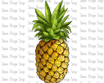 Pineapple Png, Pineapple Clipart, Summer Fruit Png, I Love Summer Png, Sublimation Designs Download, Sublimate Designs, Digital Download