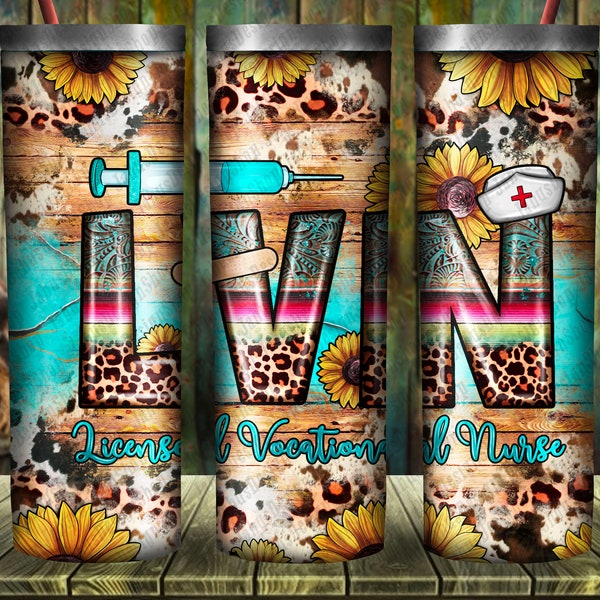 Lvn Licensed Vocational Nurse Tumbler Png Sublimation Design, Nurse Life Png,Nurse Png, Nurse Tumbler Png, Lvn Nurse Png, Digital Download