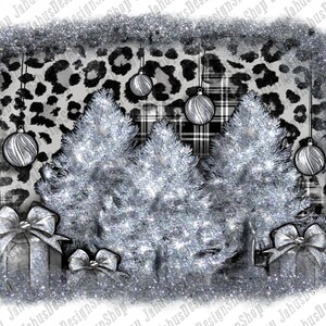 Weihnachten Grau Leopard Hintergrund png Sublimation Design download, Weihnachten png, Weihnachts hintergrund png, sublimate designs download