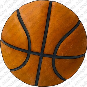 May include: A close-up of a brown basketball with black stitching. The basketball has a textured surface.