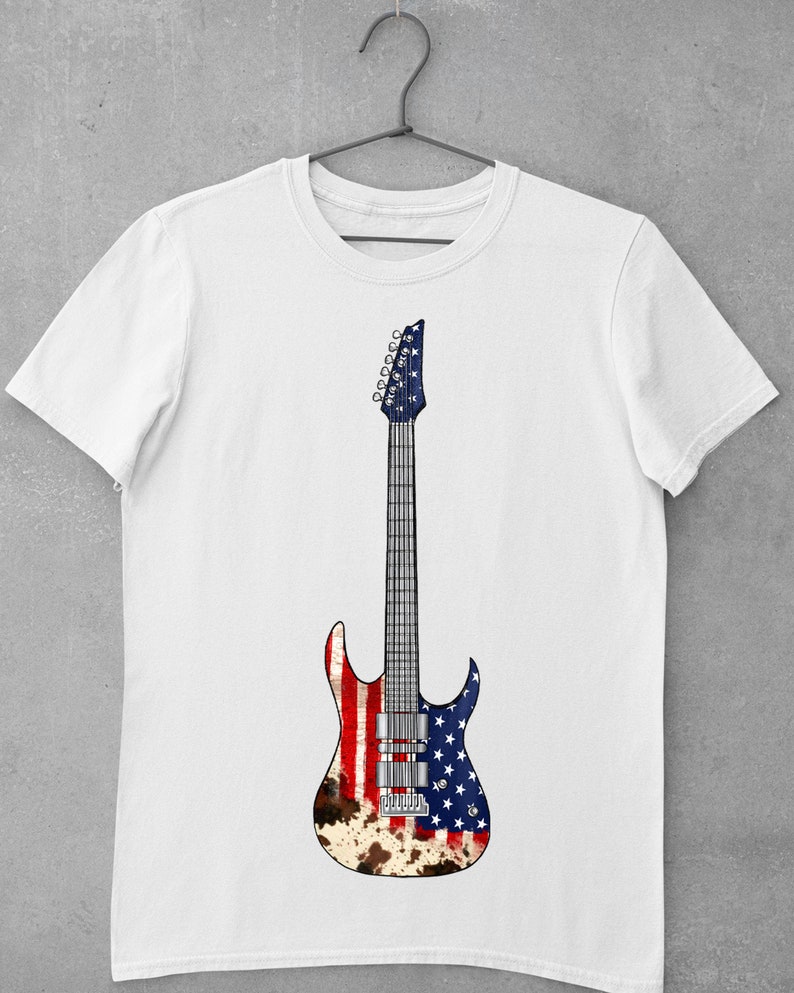 American Election Guitar PNG USA Flag PNG 4th of | Etsy