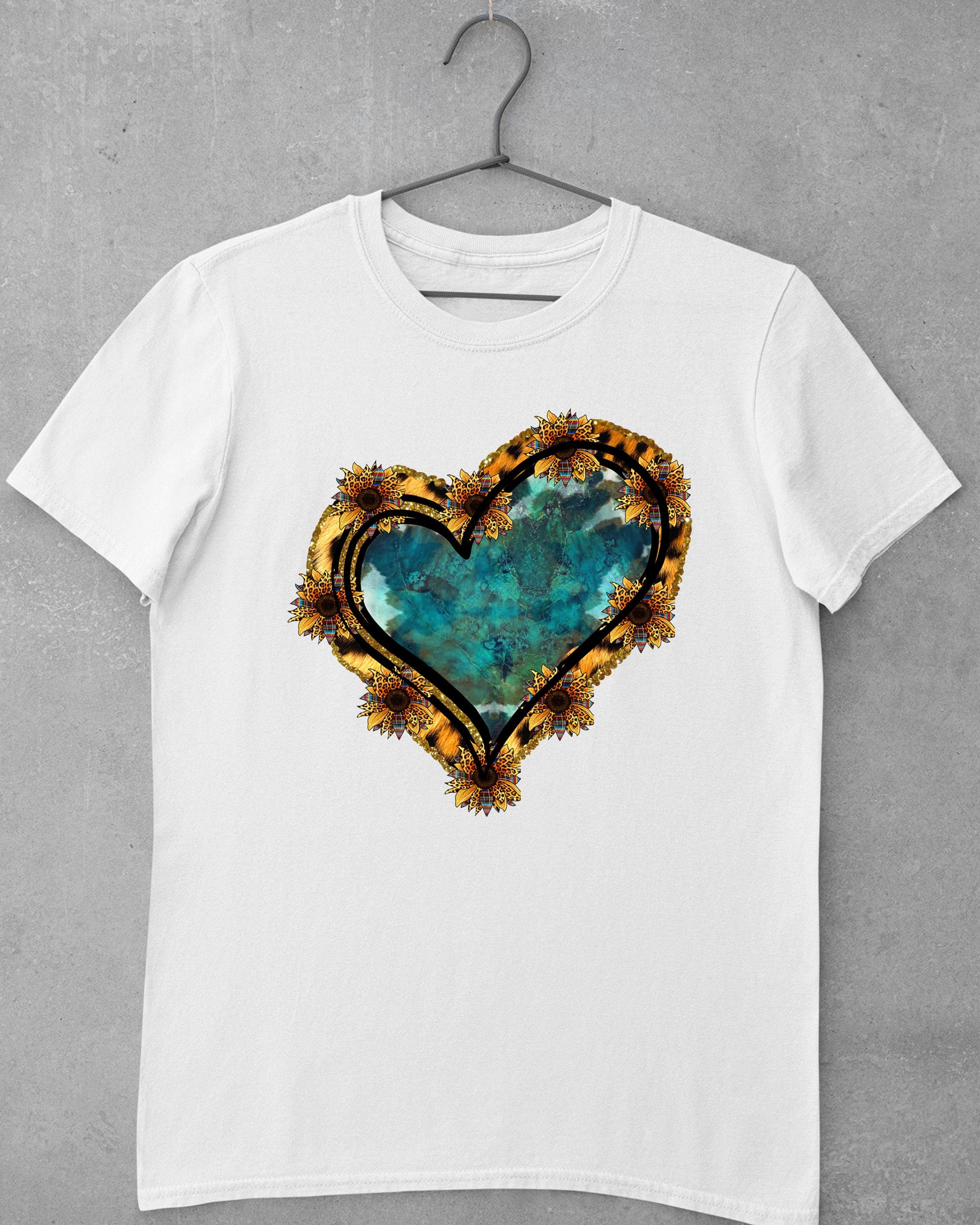 Western Heart Png Sublimation Designturquoise Heart - Etsy
