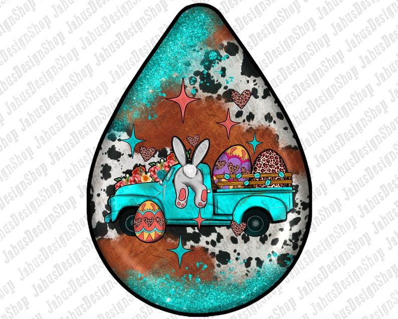Easter Teardrop Earrings Png Sublimation Design Bundle, Easter Sublimation Png, Easter Day Png, Easter Bunny Png, Easter Cross Png Downloads image 2