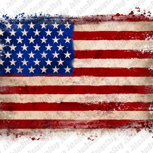 American Flag PNG Design, USA Flag PNG, 4th of July Png, Patriotic Design, Sublimation Design, Instant Download, Digital Print, Digital File