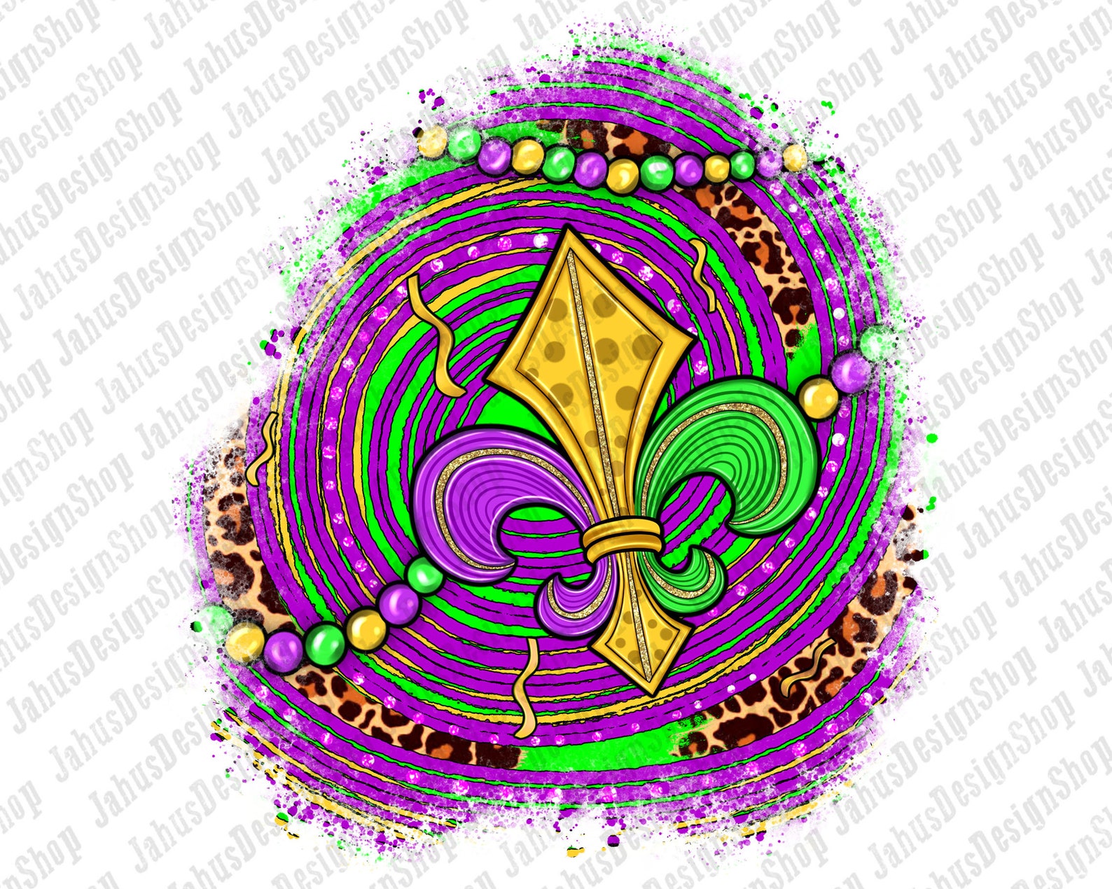 mardi gras patch sweatshirt