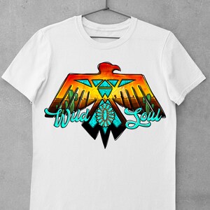 Wild Soul Thunderbird Graphic Crop Top main image 0