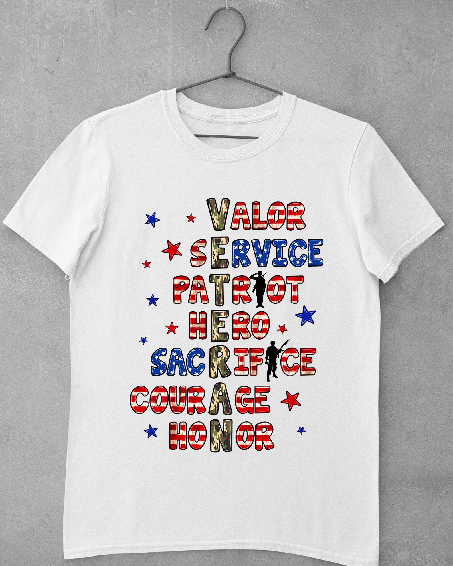 Valor Service Patriot Hero Sacrifice Courage Honor Png - Etsy 