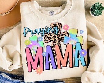 Praying mama png sublimation design download, mama life png, love mama png, Mother's Day png, Christian png, sublimate designs download