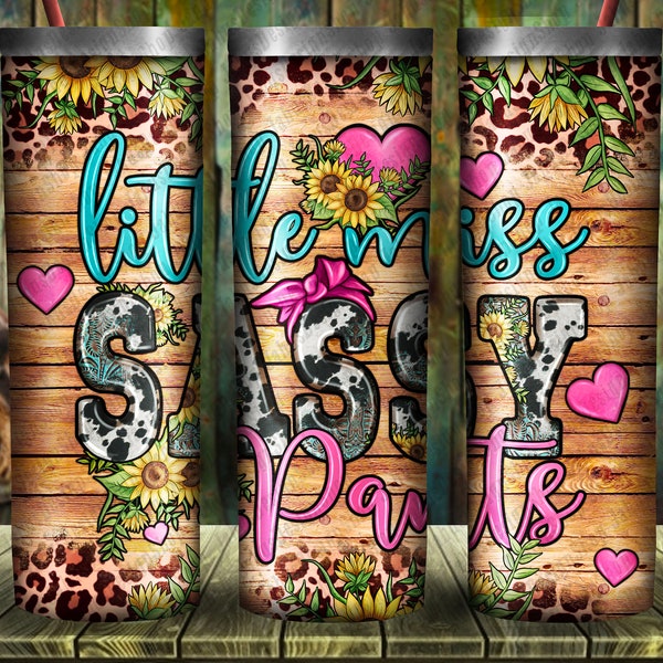 Western Little Mis Sassy Pants Tumbler Png Sublimation Design, Western Little Mis Sassy Pants Png, Sassy Tumbler Png, Descarga digital