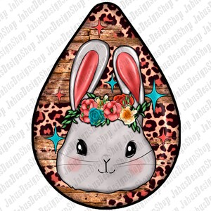 Easter Teardrop Earrings Png Sublimation Design Bundle, Easter Sublimation Png, Easter Day Png, Easter Bunny Png, Easter Cross Png Downloads image 6