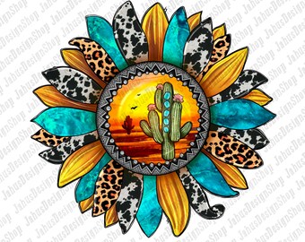 Pôr do sol Girassol Png Design de sublimação, Girassol Png, Pôr do sol Png, Serape Girassol Png, Cactus Png,Design de sublimação Png,Download instantâneo