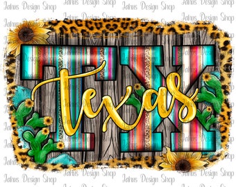 TX- Texas PNG, Glitter PNG, Leopard, Serape Pattern, Western Pattern, Wood Pattern, Sublimation Design, Instant Download, Digital Print