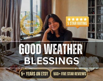 Same Day Good Weather Ritual Blessings | Favorable Conditions & Weather Blessings