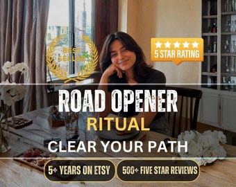 Road Opener Ritual | Path Clearing Blockage Removal | Attract Luck, Success New Opportunities