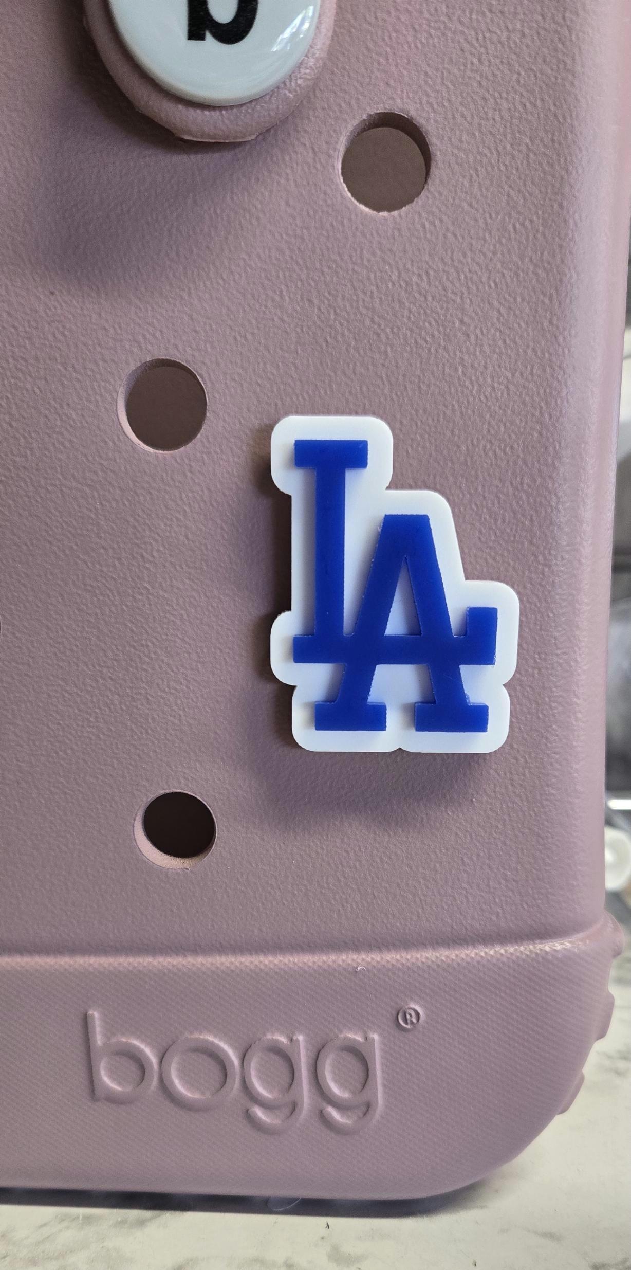 BOGG BAGG CHARMS, los angeles baseball team bogg bag charm, bogg accessories, mother's day gifts