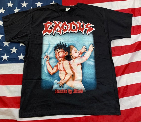 exodus bonded by blood t shirt