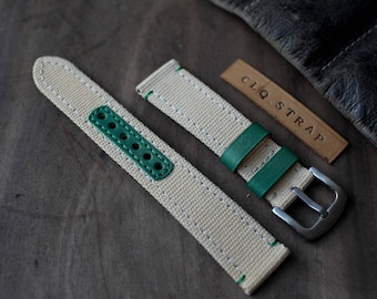 Panerai Uhrenarmband 20mm 22mm 24mm gerollter Saum