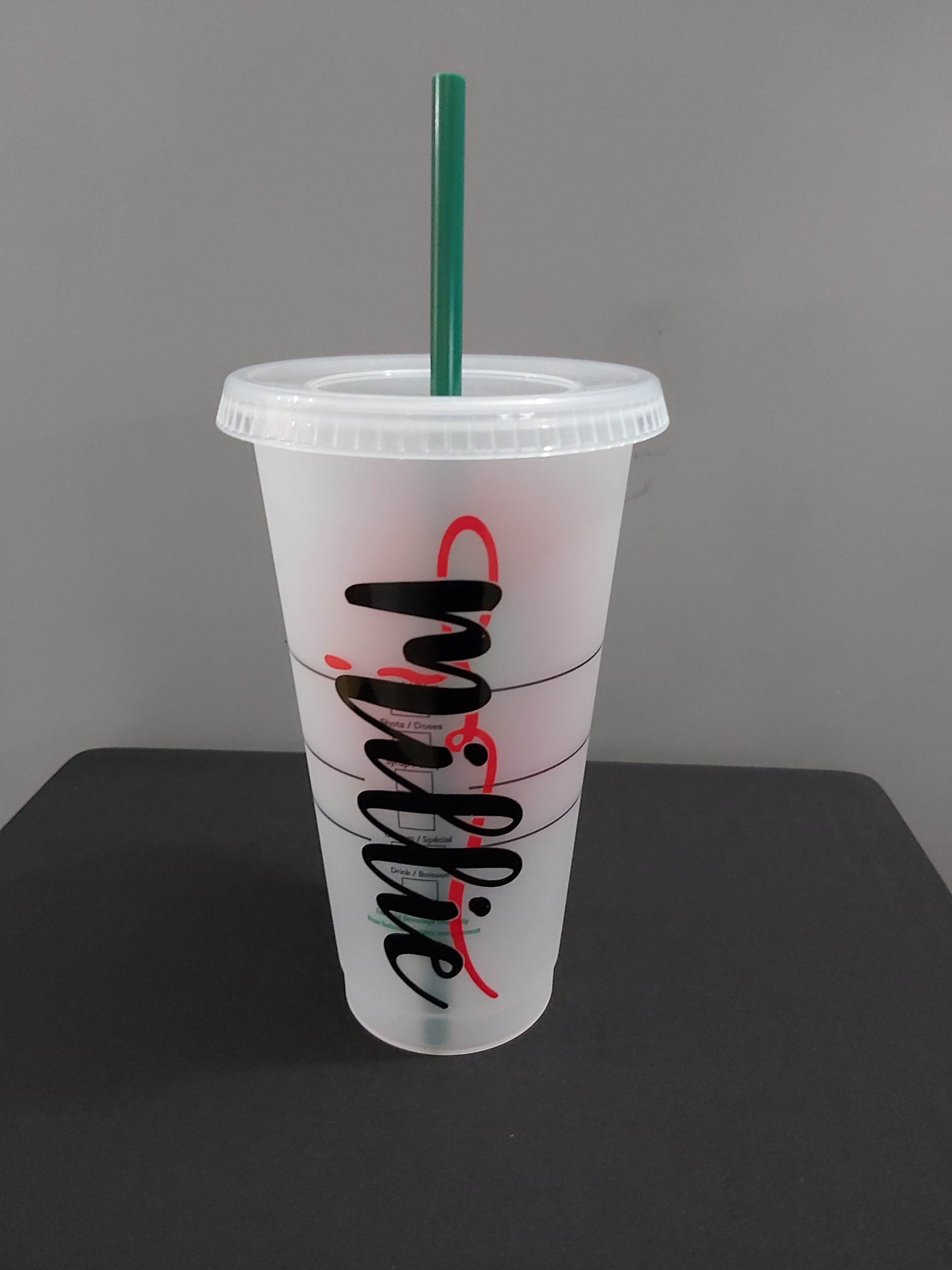 Starbucks Clear Plastic Cup