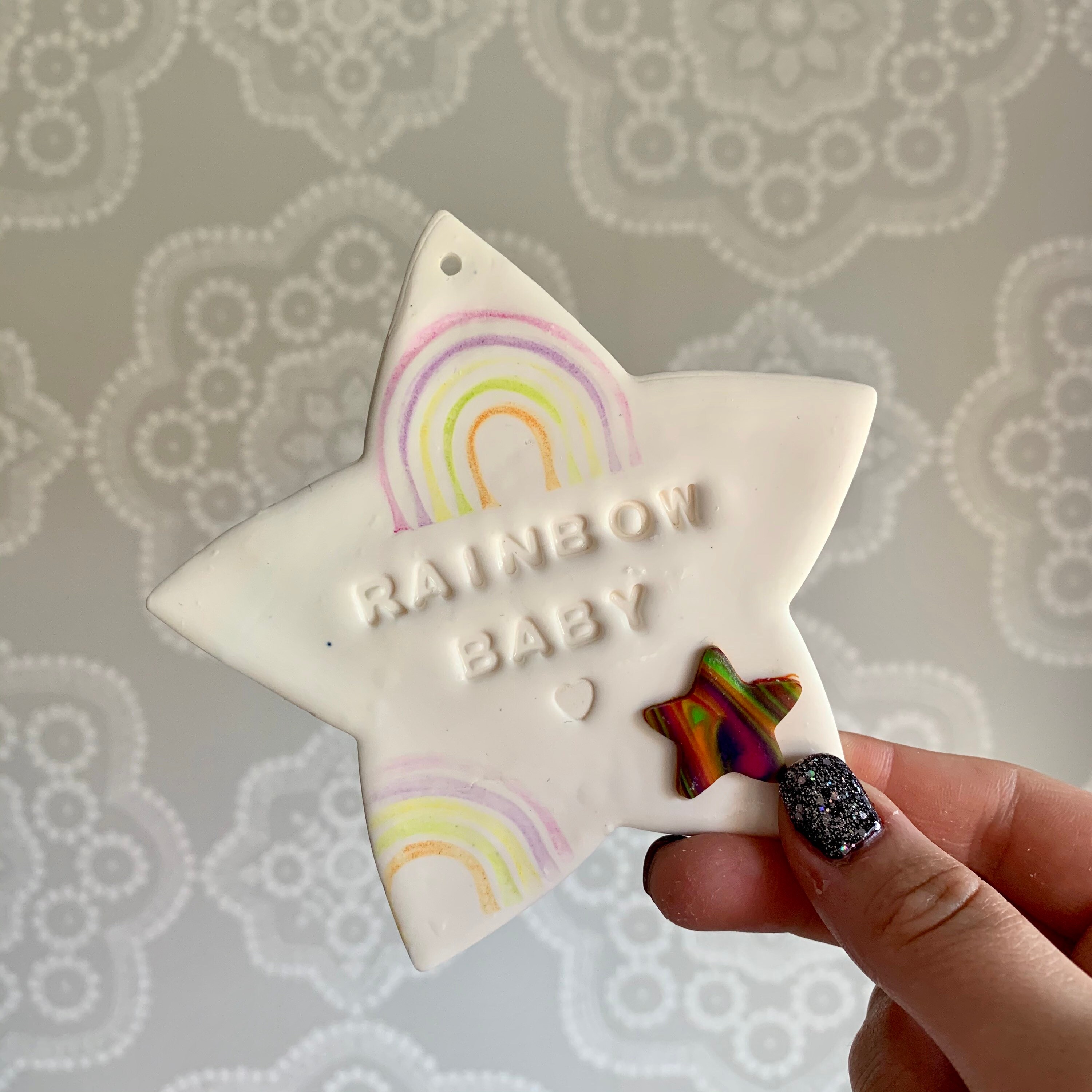 Rainbow Baby Gift New Baby Gift New Baby Decor Nursery Etsy