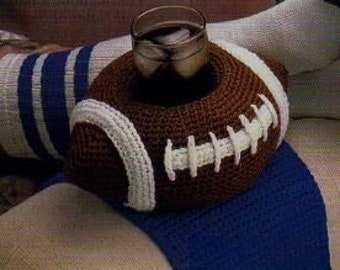 Crochet Football Caddy Pattern