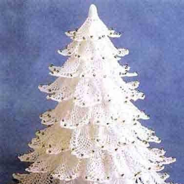 Vintage Crochet Pineapple Christmas Tree Pattern