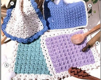 Crochet Delightful Dishcloth Pattern