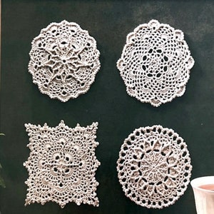 Crochet Mini Doilies Pattern
