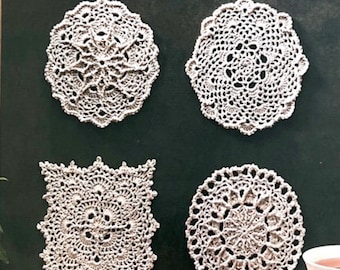 Crochet Mini Doilies Pattern