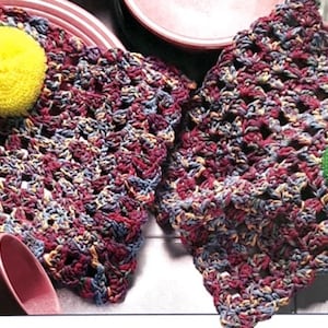 Crochet Scrub A Dub Pattern