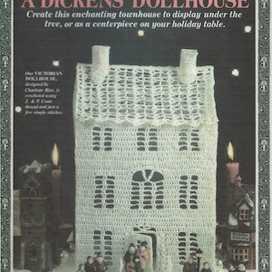 A Dickens Dollhouse Crochet Pattern