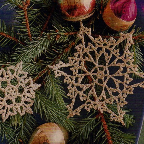 Crochet Let it Snow Flakes Pattern