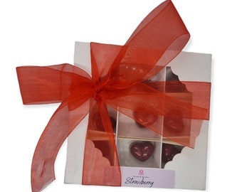 Heart Wax Melt Gift Box: Vegan, Cruelty-Free Valentines Day Set