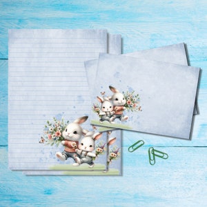 Juego de papelería para escribir cartas Picking Flowers A5, bonitos suministros para amigos por correspondencia, hojas de kit Snailmail con sobres y pegatinas a juego