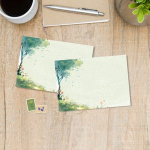 One Fine Day Umschläge 5er oder 10er Set, Happy Mail Umschläge für Brieffreunde, C6 Größe postfähige Umschläge