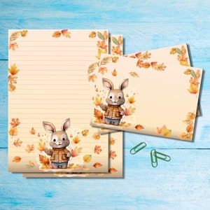 Juego de papelería con hojas, papel para escribir cartas tamaño A5 con sobres a juego, bonito kit de suministros para amigos por correspondencia con hojas rayadas o sin rayar.