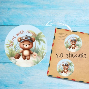 Pack d'autocollants Vacation Time, étiquettes pour enveloppes rondes mates coupées individuellement, autocollants scellés/scrapbook/planificateur, fournitures pour correspondants mignons