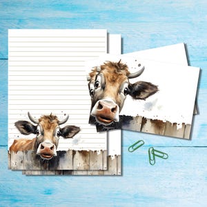 Hey There A5 set di cancelleria, carta da lettere con buste coordinate e adesivi, carta da lettere carina, forniture per amici di penna, pacco di posta lumaca