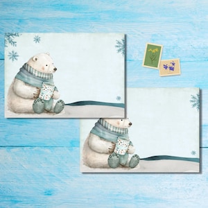 Paquete de 5 o 10 sobres Chilly Relax, sobres Happy Mail para cartas a amigos por correspondencia, sobres con envío postal tamaño C6