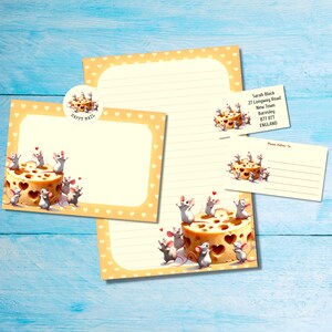 Cheeeese! kit corrispondente per corrispondenza con amico di penna/posta ordinaria, carta da lettere A5, buste, etichette per indirizzi, etichette PDT, adesivi rotondi per posta felice