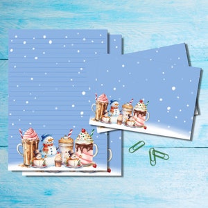 Juego de papelería para escribir cartas (tamaño A5), kit de sobres a juego para correo postal, hojas de papel rayado o sin rayar.