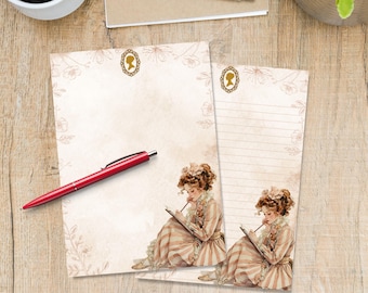 Carissimo lettore, carta da lettere formato A5, articoli di cancelleria per corrispondenza, forniture per amici di penna, a righe o bianca, confezione da 10 o 20 fogli.