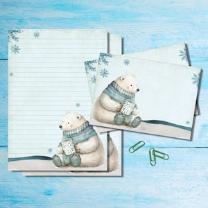 Juego de papelería para escribir cartas Chilly Relax A5, suministros para amigos por correspondencia, correo postal, hojas rayadas o sin rayar con sobres y pegatinas a juego