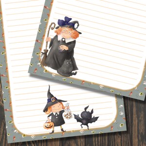 Trick or Treat A5 Letter Writing Paper, Pen Pal Supplies, Halloween ...