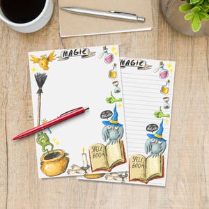 Doodle Magic A5 brevpapper, Brevvänstillbehör, Linjerade eller olinjerade ark, Sött anteckningspapper med eller utan linjer