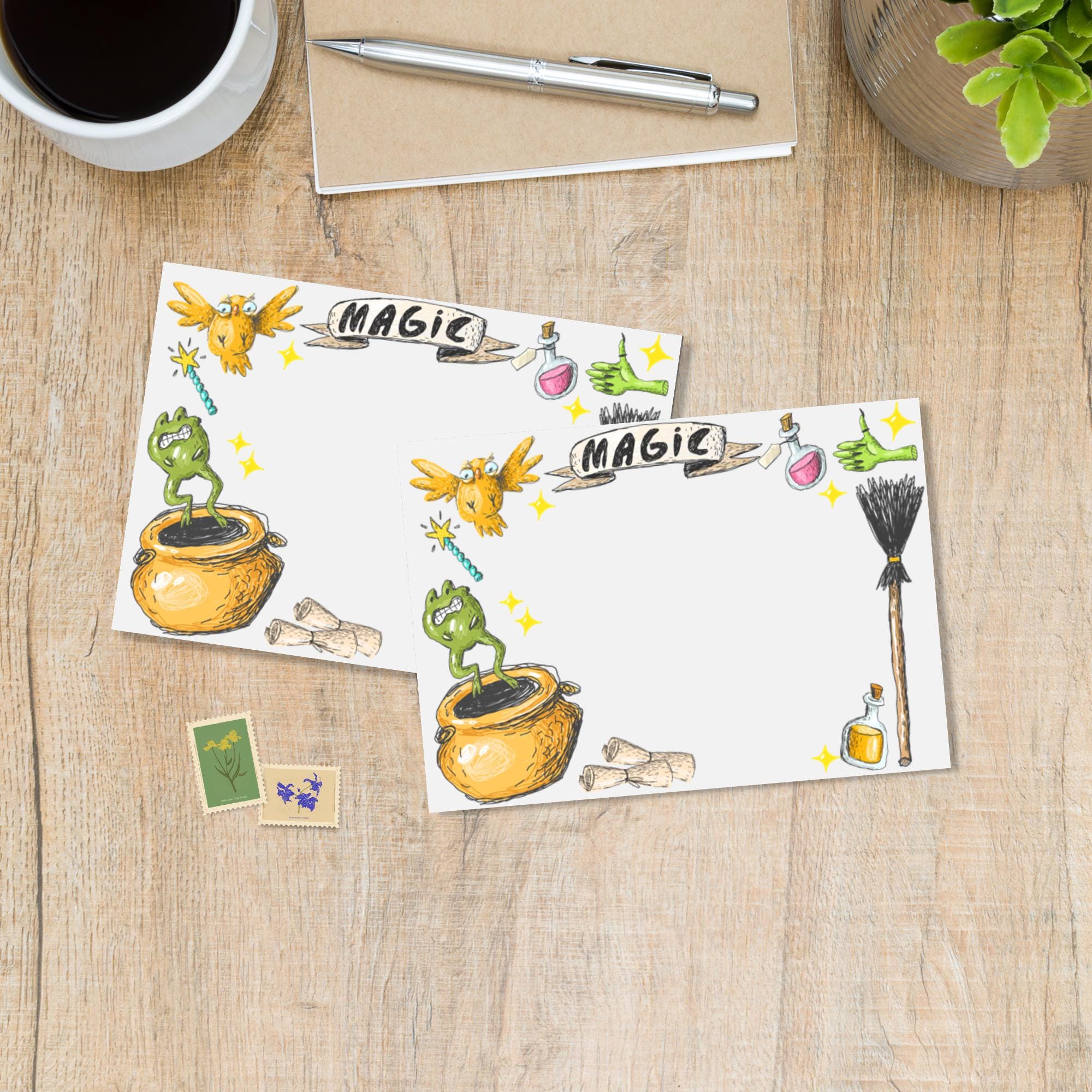 Doodle Magic Stationery Set, A5 Letter Writing Paper With Matching ...