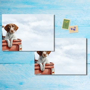 Paquete de 5 o 10 sobres para viajes en camión, sobres Happy Mail para cartas de amigos por correspondencia, sobres con envío postal tamaño C6
