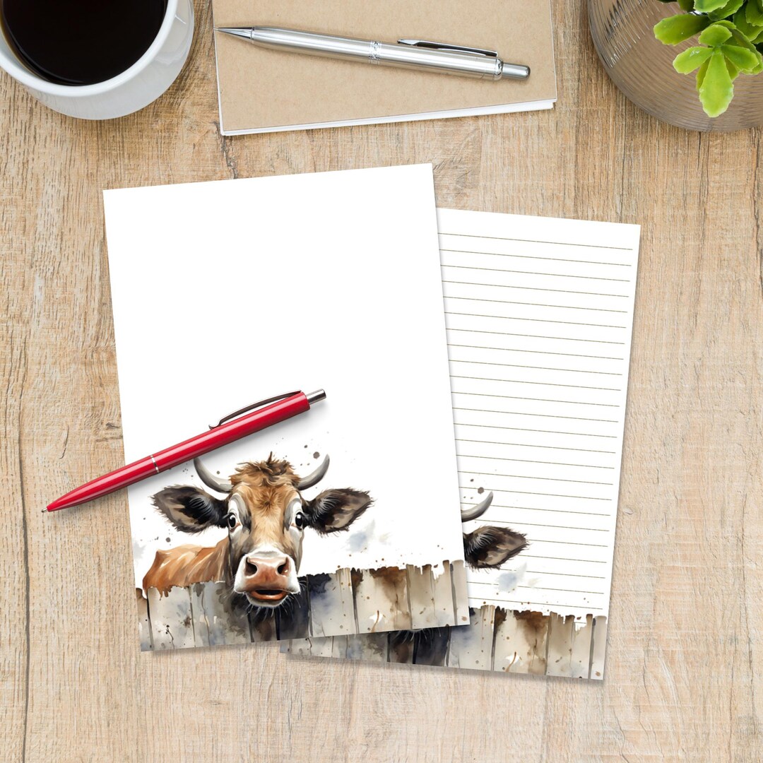 Hey Paper Hey There A5 Letter Writing Paper, Pen Pal Supplies, Stationery Lined ...