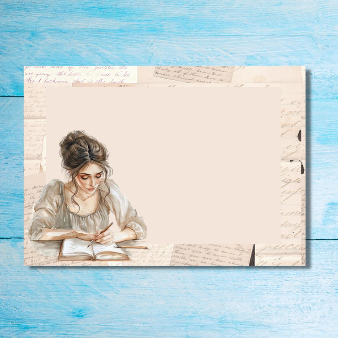 Writing Girls Envelopes Pack of 5 or 10, Pen Pal Supplies, Envelopes ...