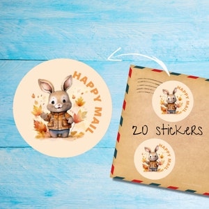 Pack d'autocollants feuilles tout autour, mignons autocollants ronds mats pour correspondants pour enveloppes, découpés individuellement, fournitures pour agendas et journaux intimes
